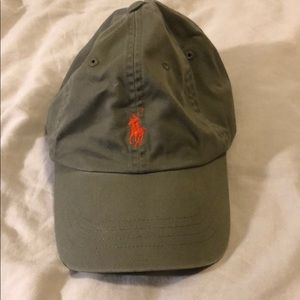 Lightly used green polo hat